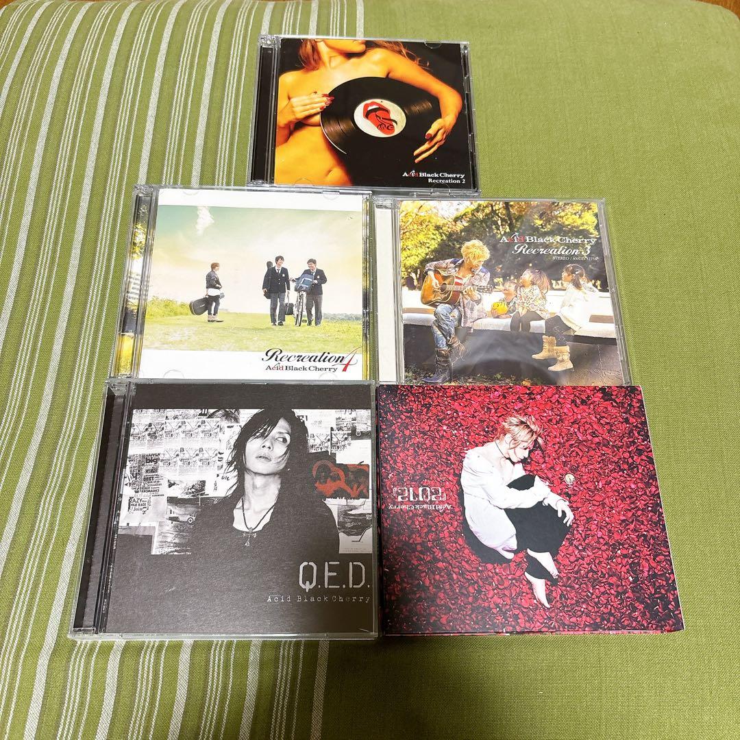 Acid Black Cherry CD 5枚セット　Q.E.D. 2012