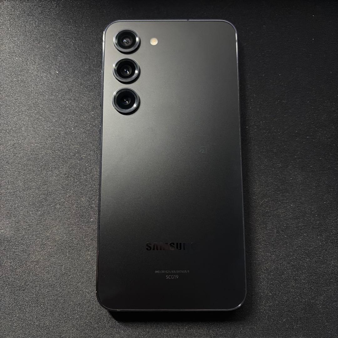 Galaxy S23 SCG19 au版 simフリー グラファイト 256GB