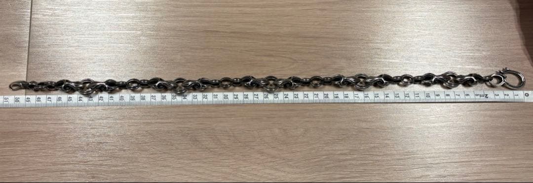 M’s collection シルバー　ウォレットチェーン