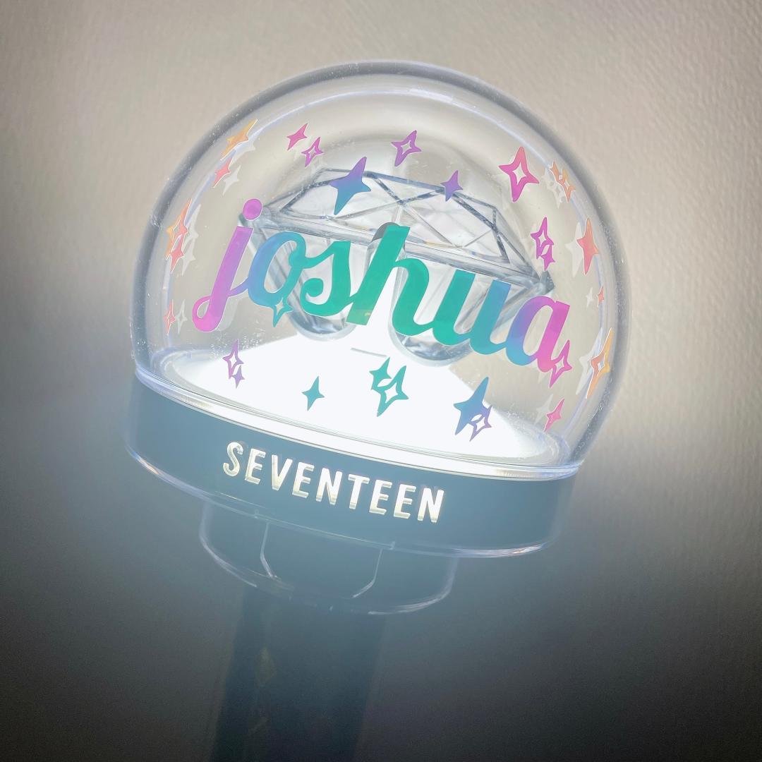 seventeen セブチ ペンライト 球体 英字 ステッカー オーダー