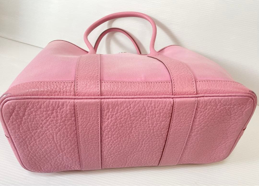 最終価格　エルメス　ガーデンパーティー　ピンク　TPM キャンパス