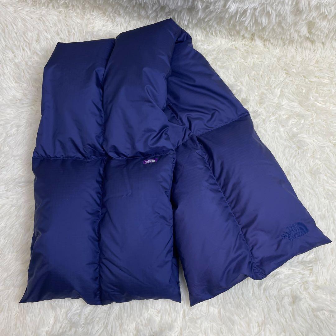 THE NORTH FACEパープルレーベル ダウンマフラー 新品タグ付き