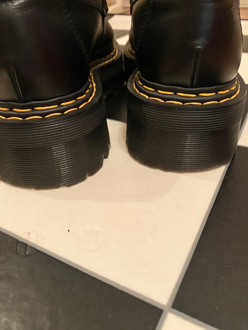 Dr. Martens 厚底ローファー ブラック