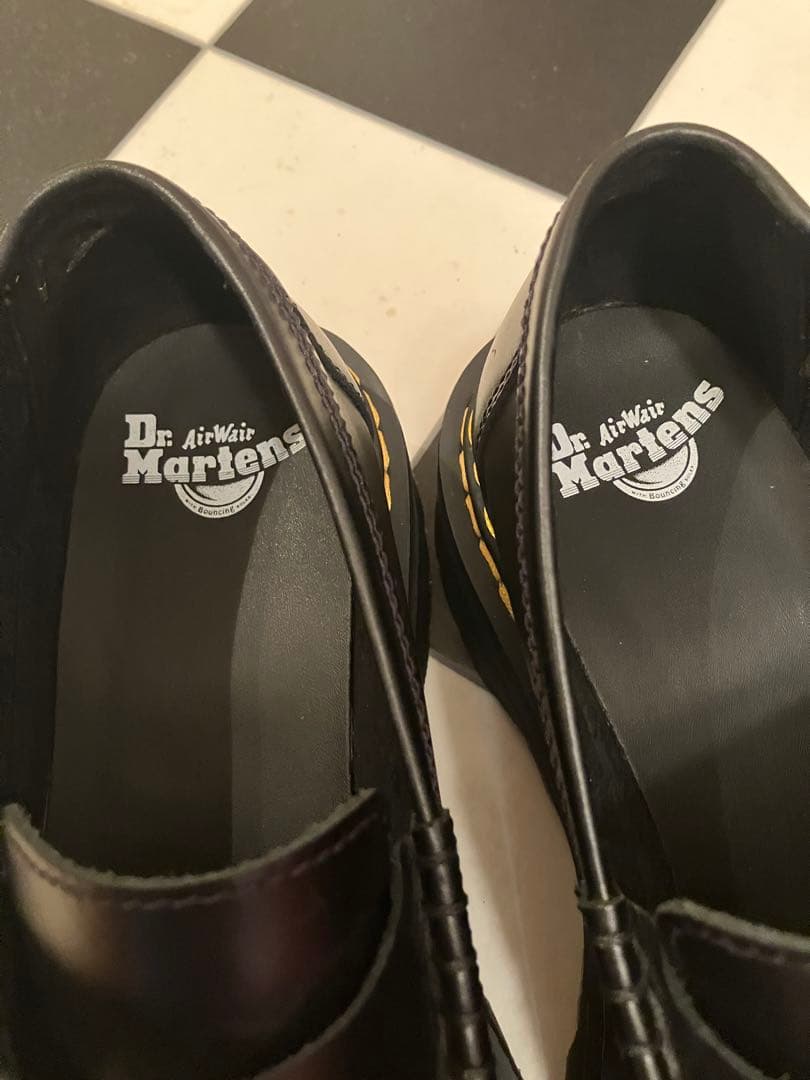 Dr. Martens 厚底ローファー ブラック