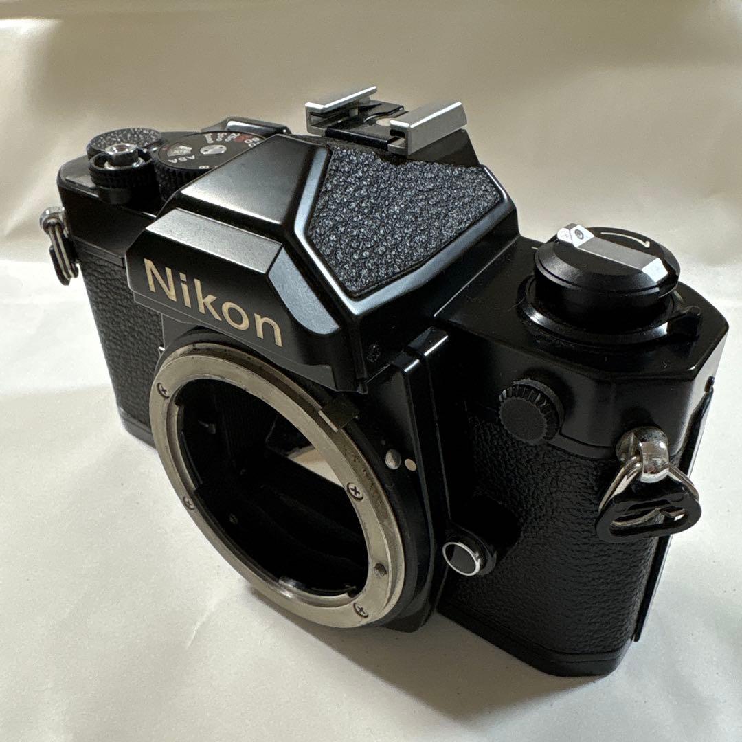 Nikon ニコンFM ブラックフィルムダブルレンズ