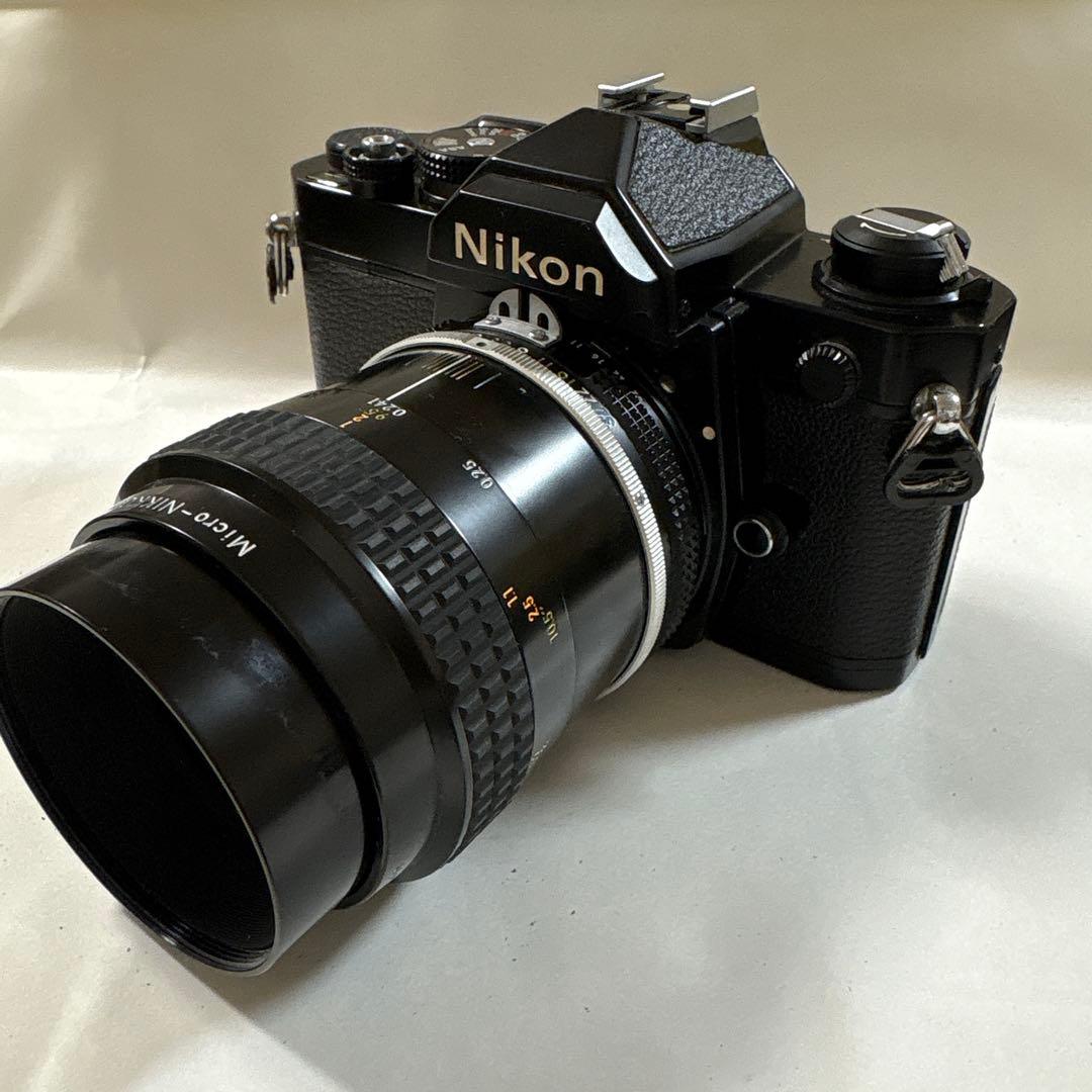 Nikon ニコンFM ブラックフィルムダブルレンズ