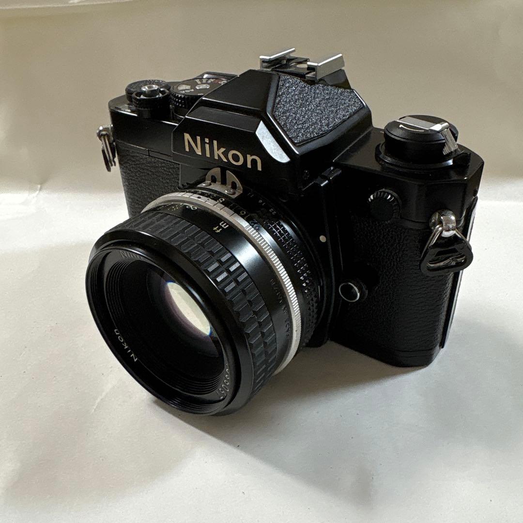 Nikon ニコンFM ブラックフィルムダブルレンズ