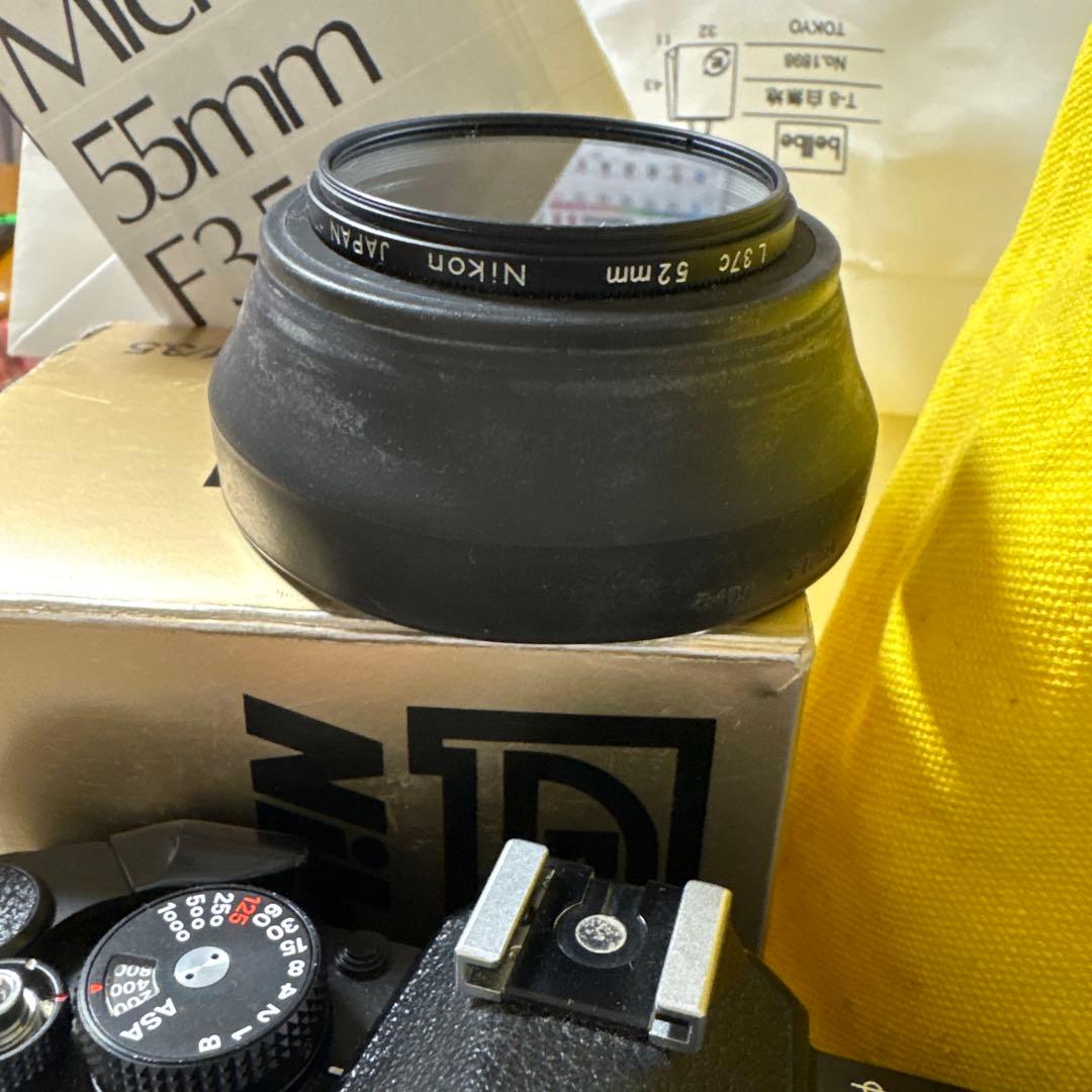 Nikon ニコンFM ブラックフィルムダブルレンズ