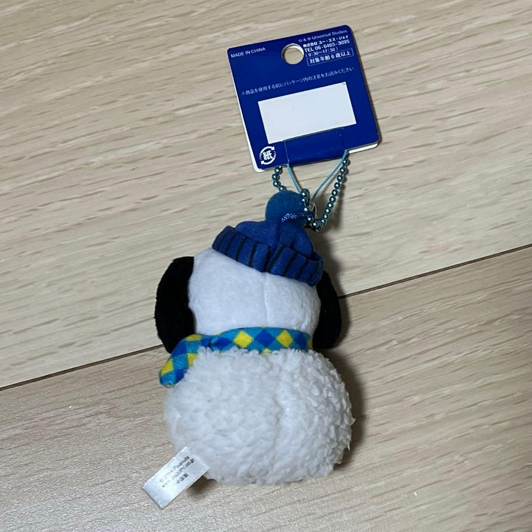 希少 スヌーピー オラフ スノーマン USJ マスコットキーホルダー 廃盤品