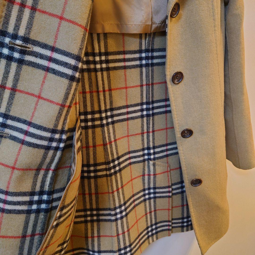 BURBERRY　ダブルフェイス フード付きコート
