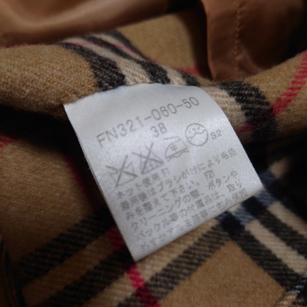 BURBERRY　ダブルフェイス フード付きコート