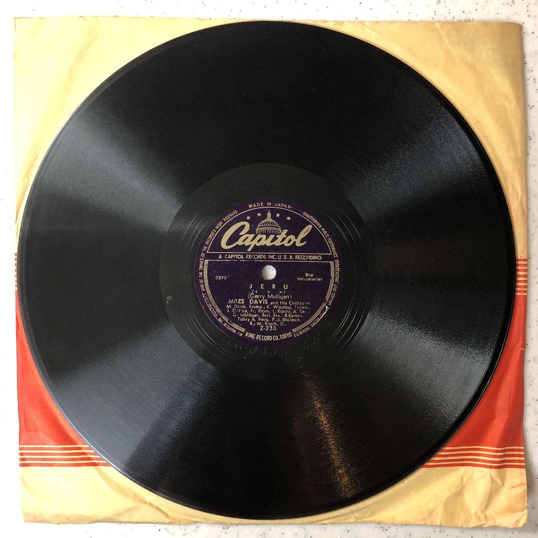 貴重！78rpm MILES DAVIS GODCHILD SP盤