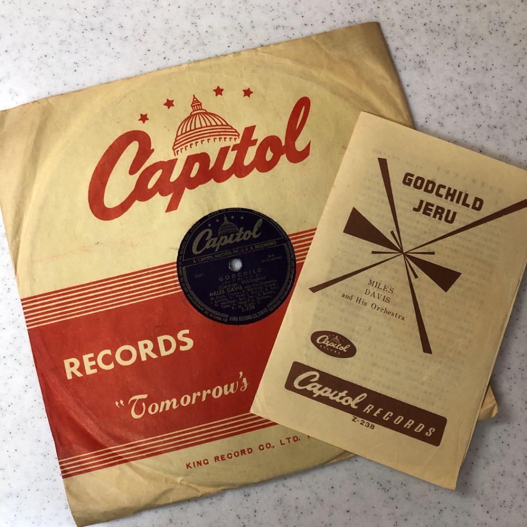 貴重！78rpm MILES DAVIS GODCHILD SP盤