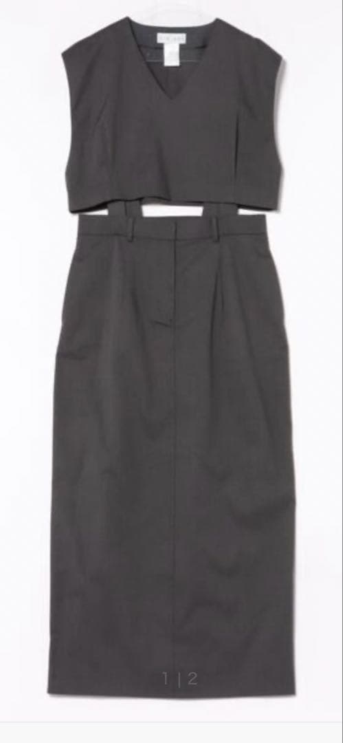 ワンピース RIM.ARK V-neck tops and SK arrange set