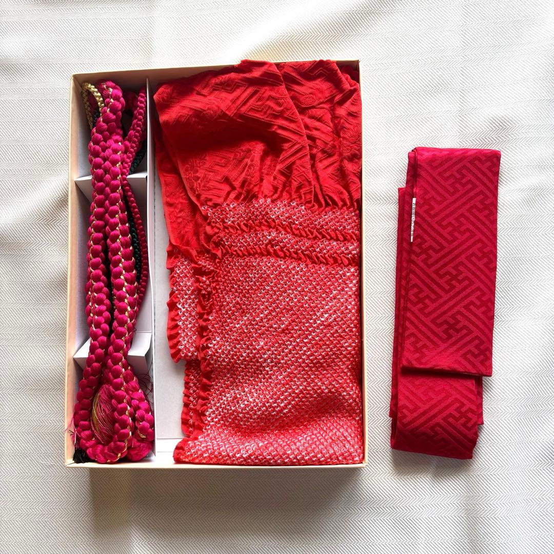 振袖　草履・バッグ・ファー・和装小物付き　正絹　京都きもの友禅　身丈160cm