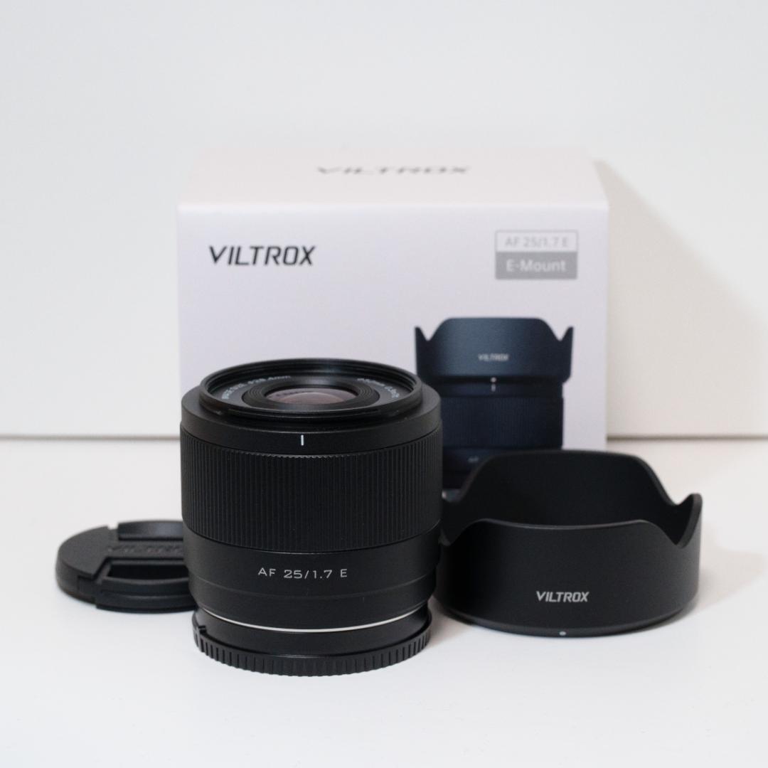 【美品】VILTROX AF 25mm F1.7 Air Eマウントレンズ