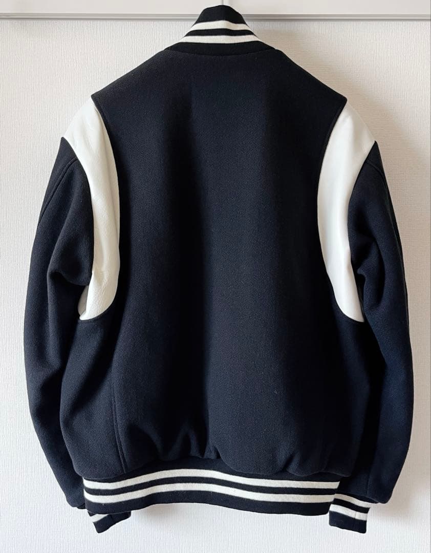 SC/サブカルチャー STADIUM JACKET / 黒 スタジャン