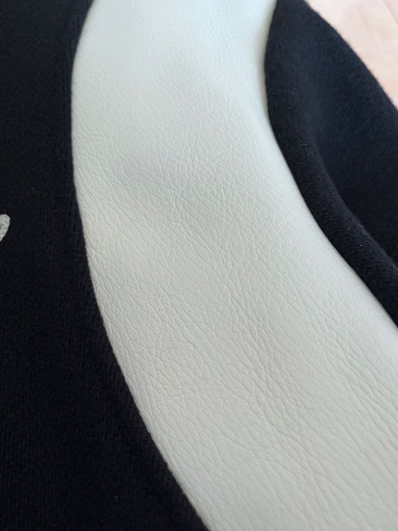 SC/サブカルチャー STADIUM JACKET / 黒 スタジャン