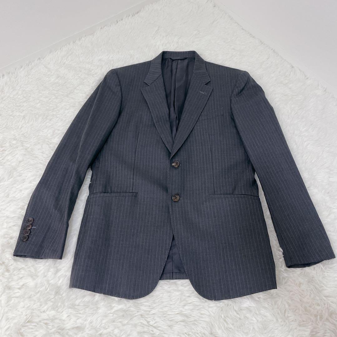 ポールスミス 高級ロロピアーナ 花柄 シルク　セットアップ 白ステッチ 総裏 L