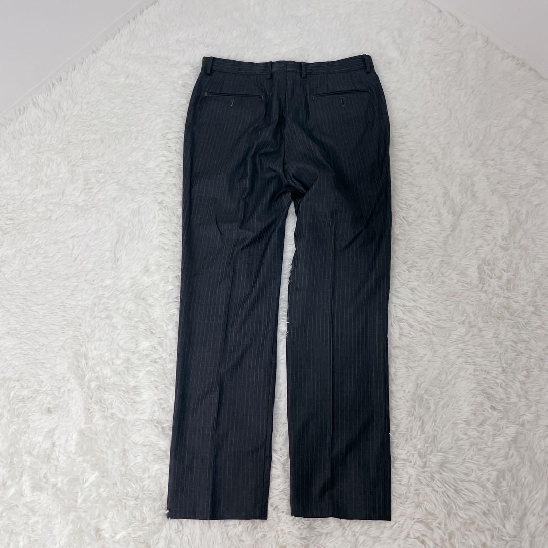 ポールスミス 高級ロロピアーナ 花柄 シルク　セットアップ 白ステッチ 総裏 L