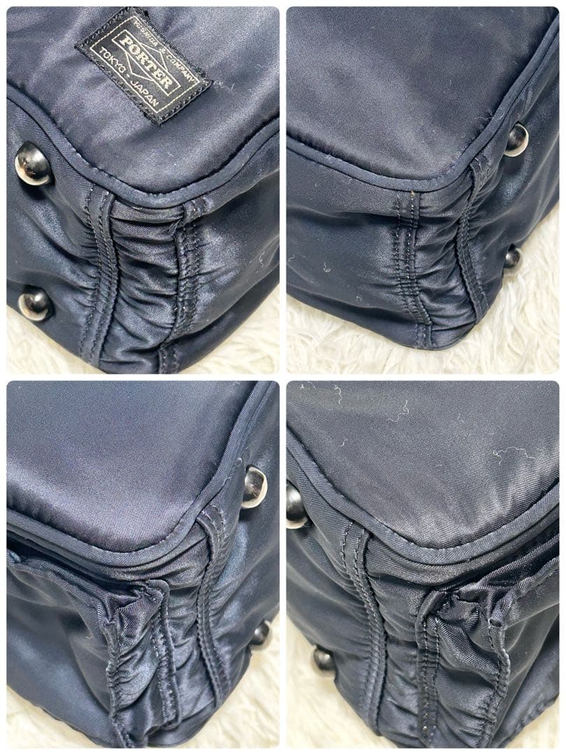 ✨極美品✨ヘッドポーター タンカー ボストンバッグ ミニ ネイビー廃盤品 激レア