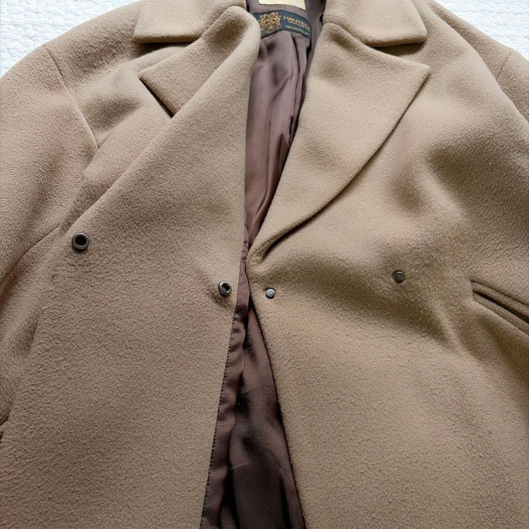 高級✨イエナMANTECO オーバーチェスターコート　ロング　グレージュ　36