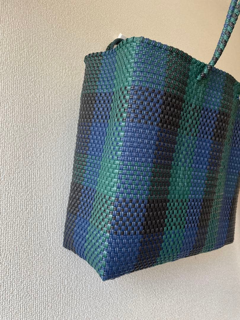 【未使用】Letra　メルカドバッグ　Mサイズ チェック