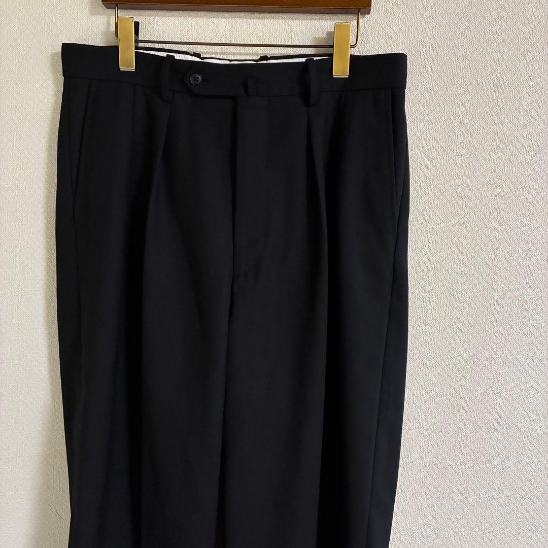 Steven Alanヴィンテージツイル インツープリーツ ドレス トラウザーズ