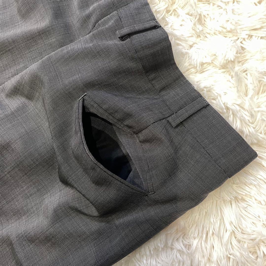 ブルックスブラザーズ 40REG モヘヤ混 セットアップ スーツ グレー