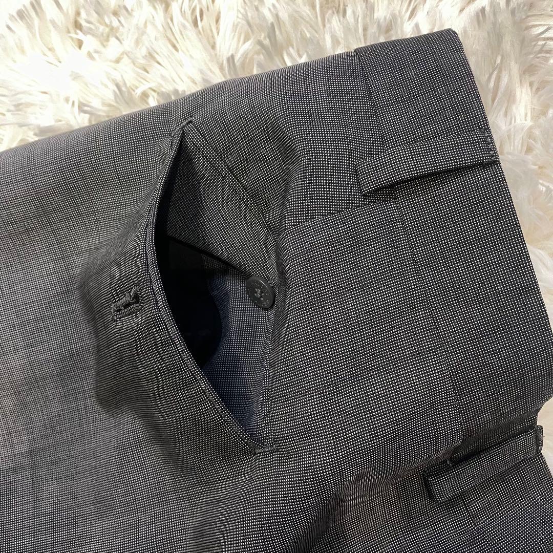 ブルックスブラザーズ 40REG モヘヤ混 セットアップ スーツ グレー