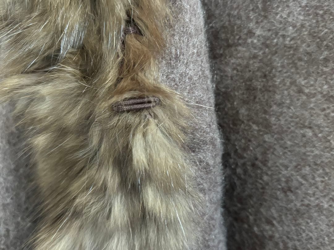 Faviora MOONBAT カシミヤ　ケープ　リアルファー　ファビオラ　最終