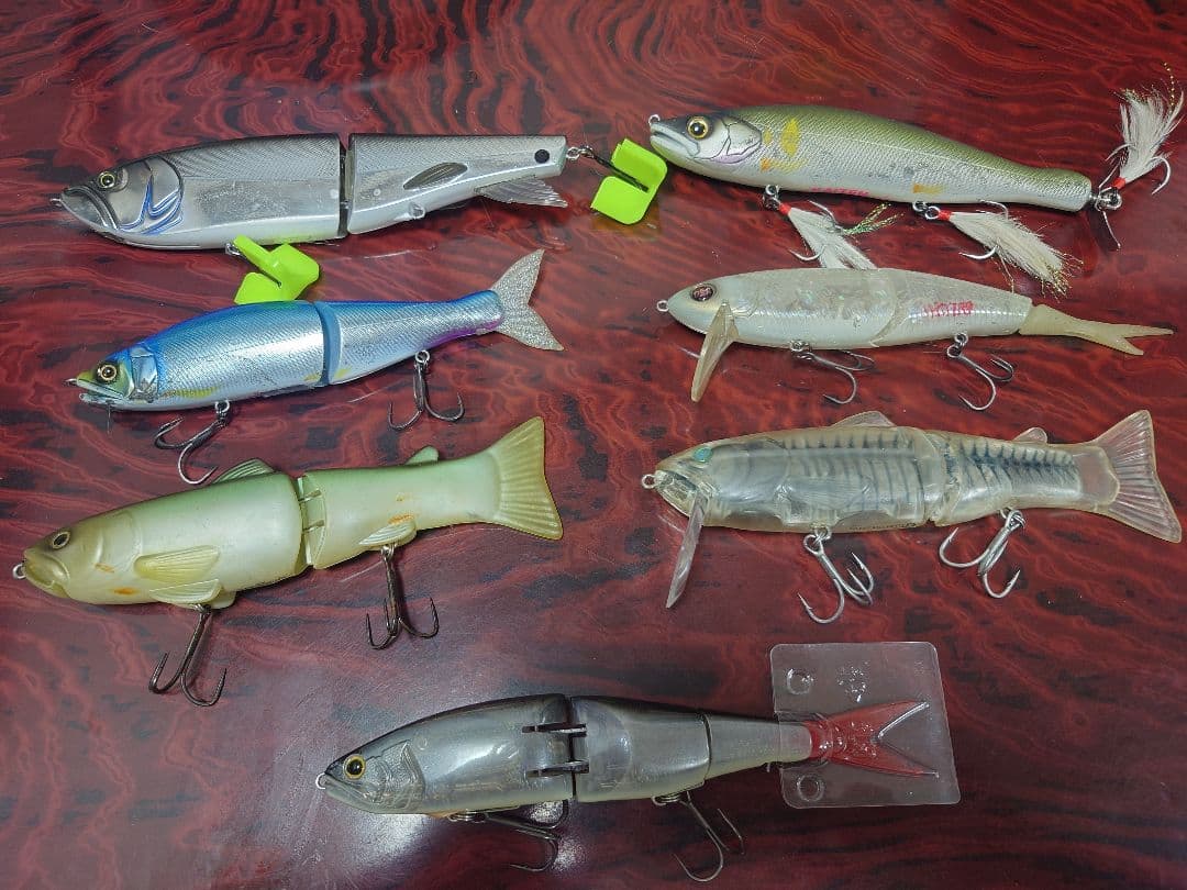 バス釣り引退セット　ビッグベイトセットA