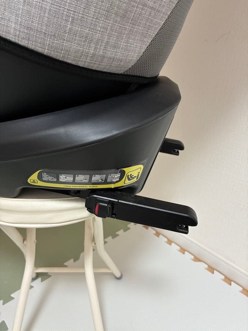 Joie チャイルドシート アイ・アーク360 キャノピー付（グレー）