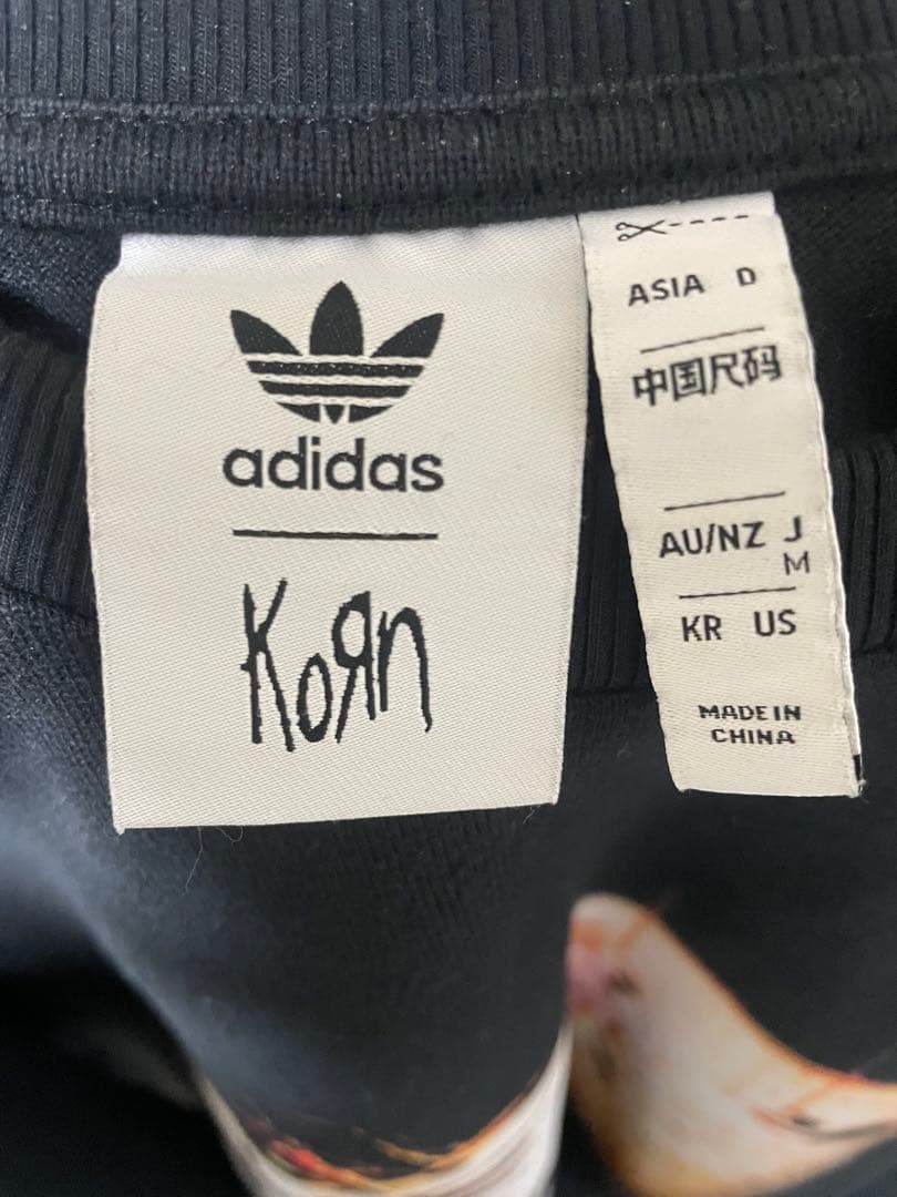 adidas Korn 長袖Tシャツ M ブラック