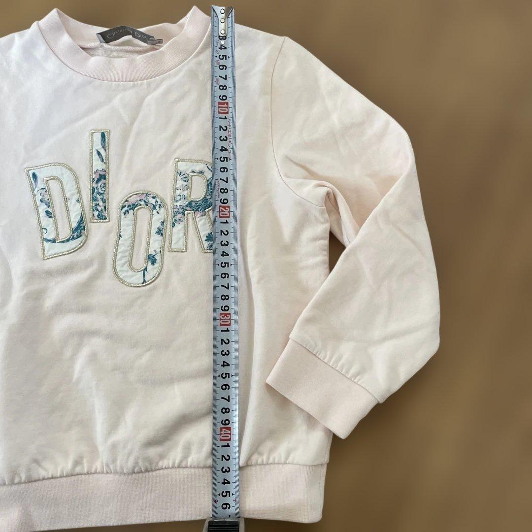 DIOR トレーナー　薄ピンク　8Ｙ