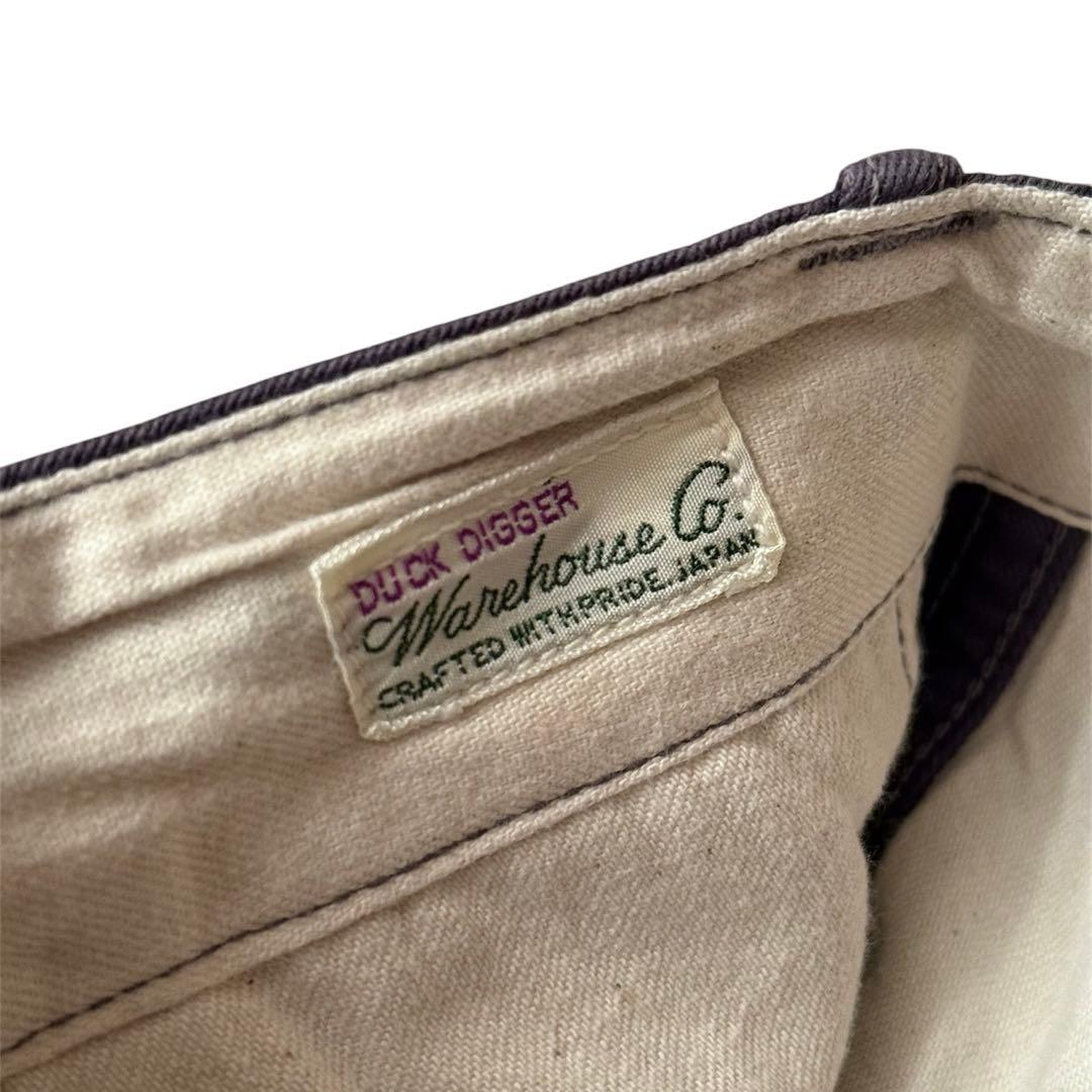 ウエアハウス DUCK DIGGER チノパンツ グレーW33