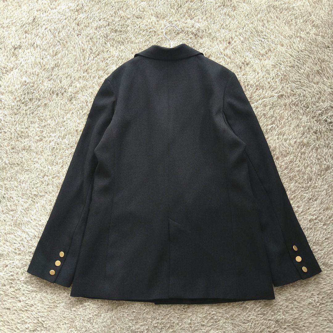 コラージュガリャルダガランテ ウールライクダブルジャケット 金ボタン 紺ブレ