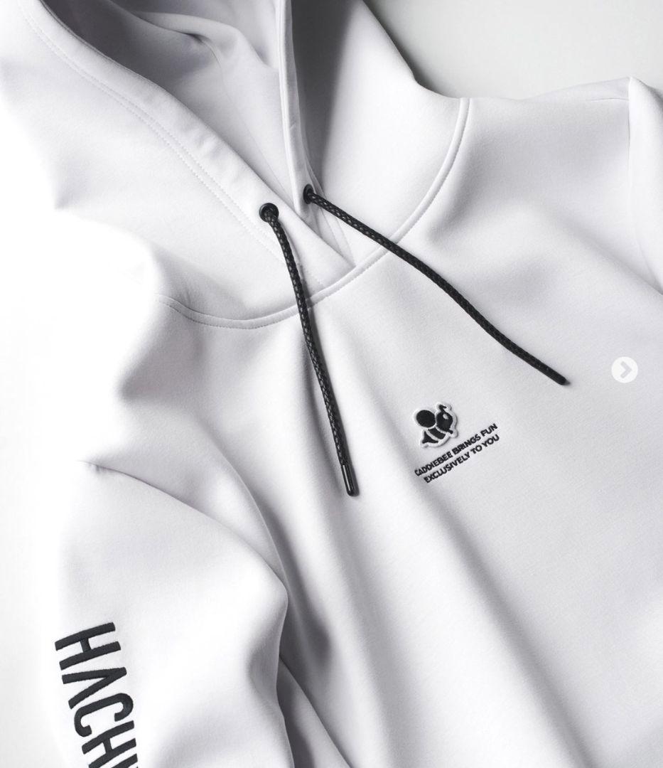 8YARDS　 スノーホワイト フード付きジャケット