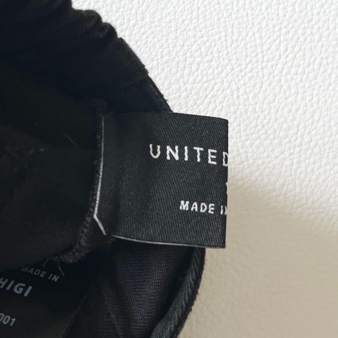 ▼美品✨24AW✨現行✨ユナイテッドトウキョウ ワイドタックカーゴパンツ 黒