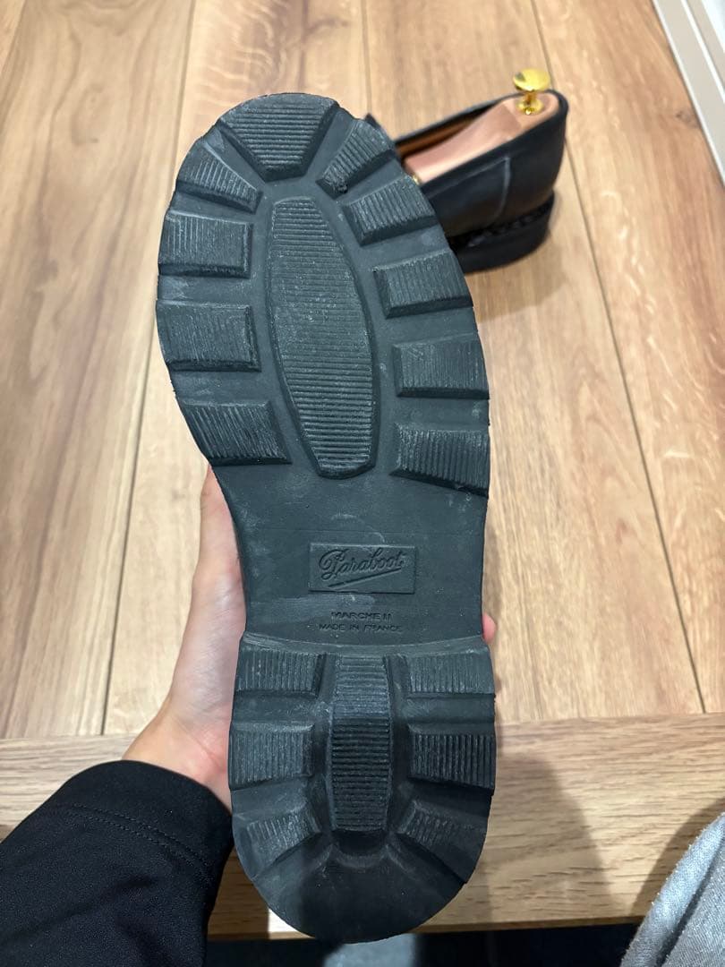 パラブーツ　ランス　ブラック　6.5サイズ