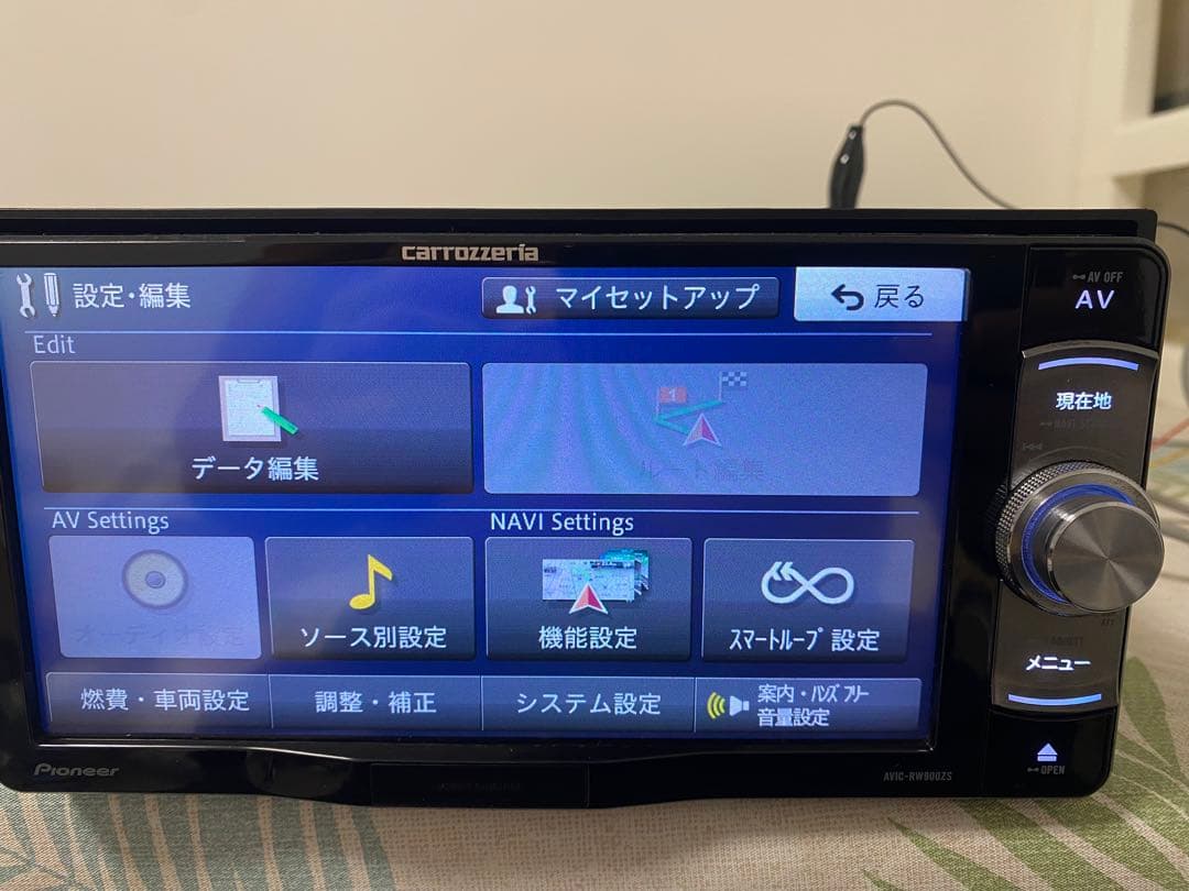 ★CarrozzeriaPioneerカーナビAVIC-RW900zs★2019