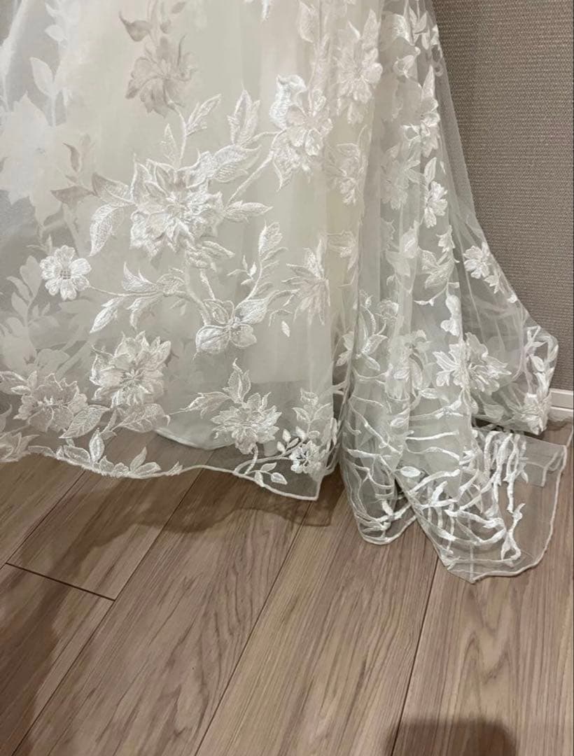 【着用画あり】グレースシトラス マーメイドドレス5号/ホワイト/レース