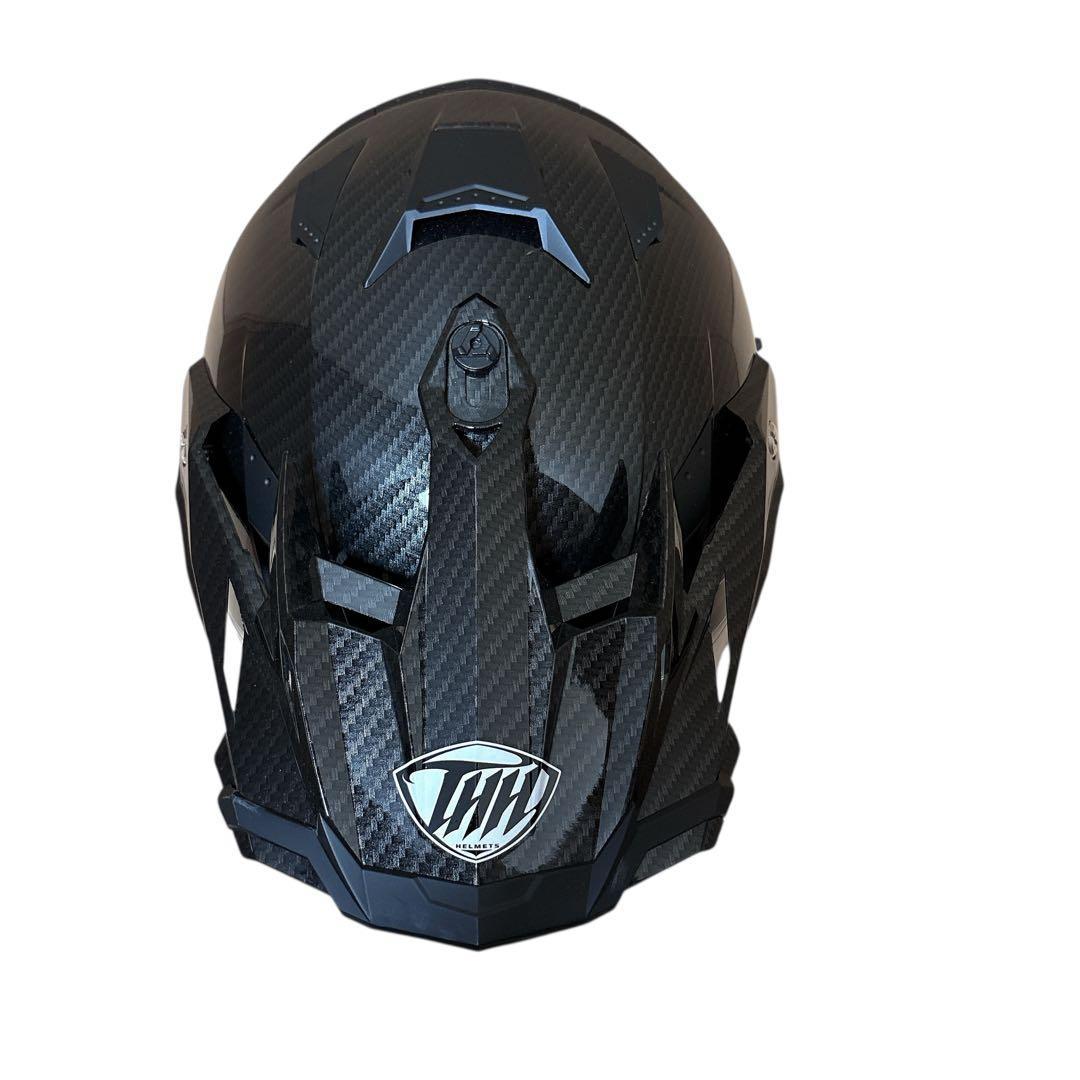 THH ヘルメット TX-27 XLサイズ ブラックオフロード