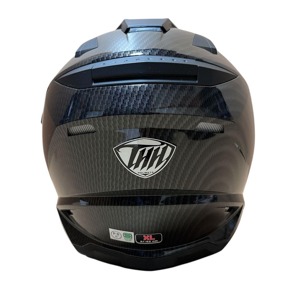 THH ヘルメット TX-27 XLサイズ ブラックオフロード