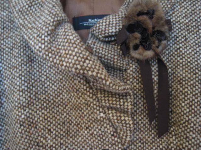 Max Maraマックスマーラのおしゃれなツイードジャケット・おまけつき