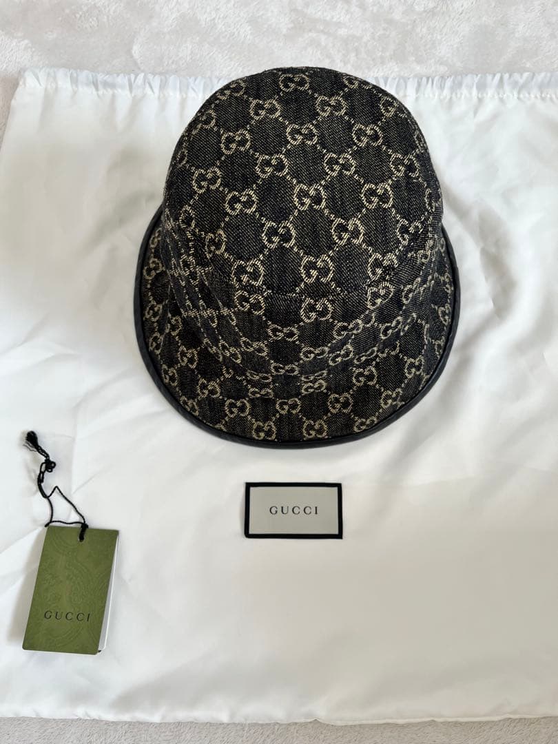 【美品】GUCCI バケットハット