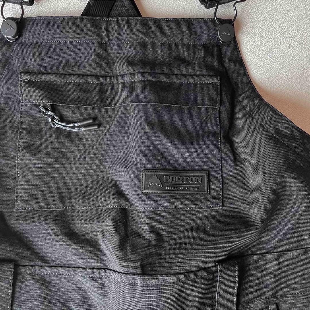 5469【美品】バートン ビブパンツ レディース 無地 avalon ブラック