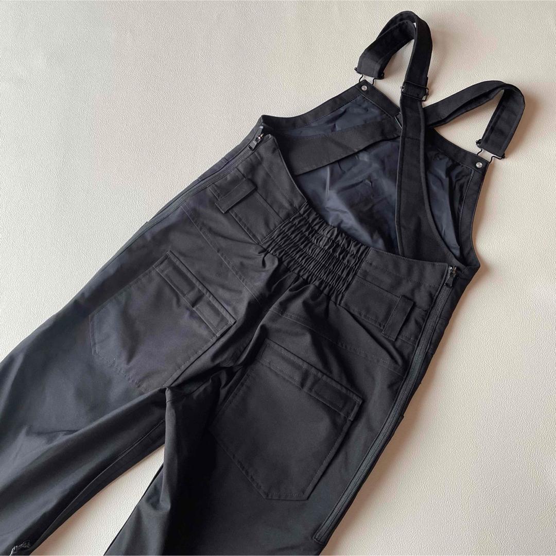 5469【美品】バートン ビブパンツ レディース 無地 avalon ブラック