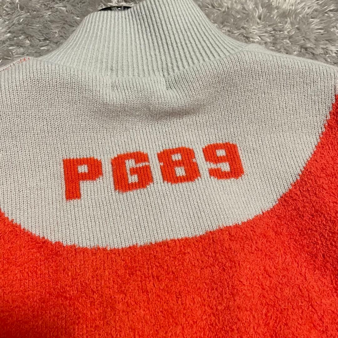 パーリーゲイツ　ニット　ジャケット　3 Mサイズ　セーター　ブルゾン　裏付き