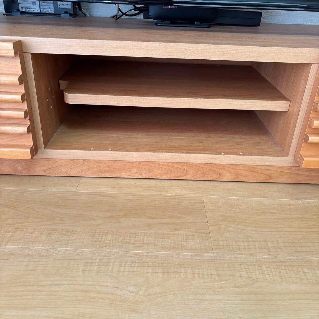 テレビボード　W150cm 日本製　大川家具　無垢材　天然木